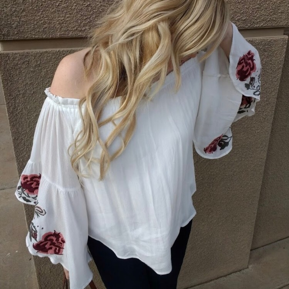 Brina’s Favorite Bell-Sleeve Top